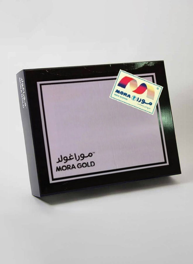 مورا سباين بطانية مورا جولد موديل R18 حجم 220*240 سم 85%اكريليك 15%بوليستر. - Image 2